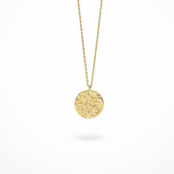 a photo of Compass Coin Pendant Necklace from Beyond Bling Jewellery