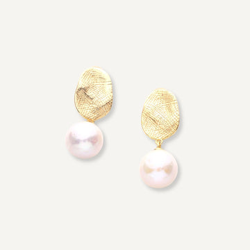 Dainty Freshwater Pearl Earrings - Beyond Bling Jewellery