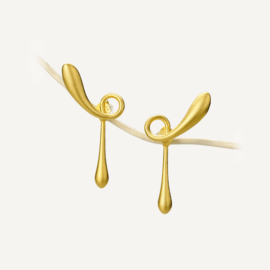 Golden-Twist-Statement-Earrings