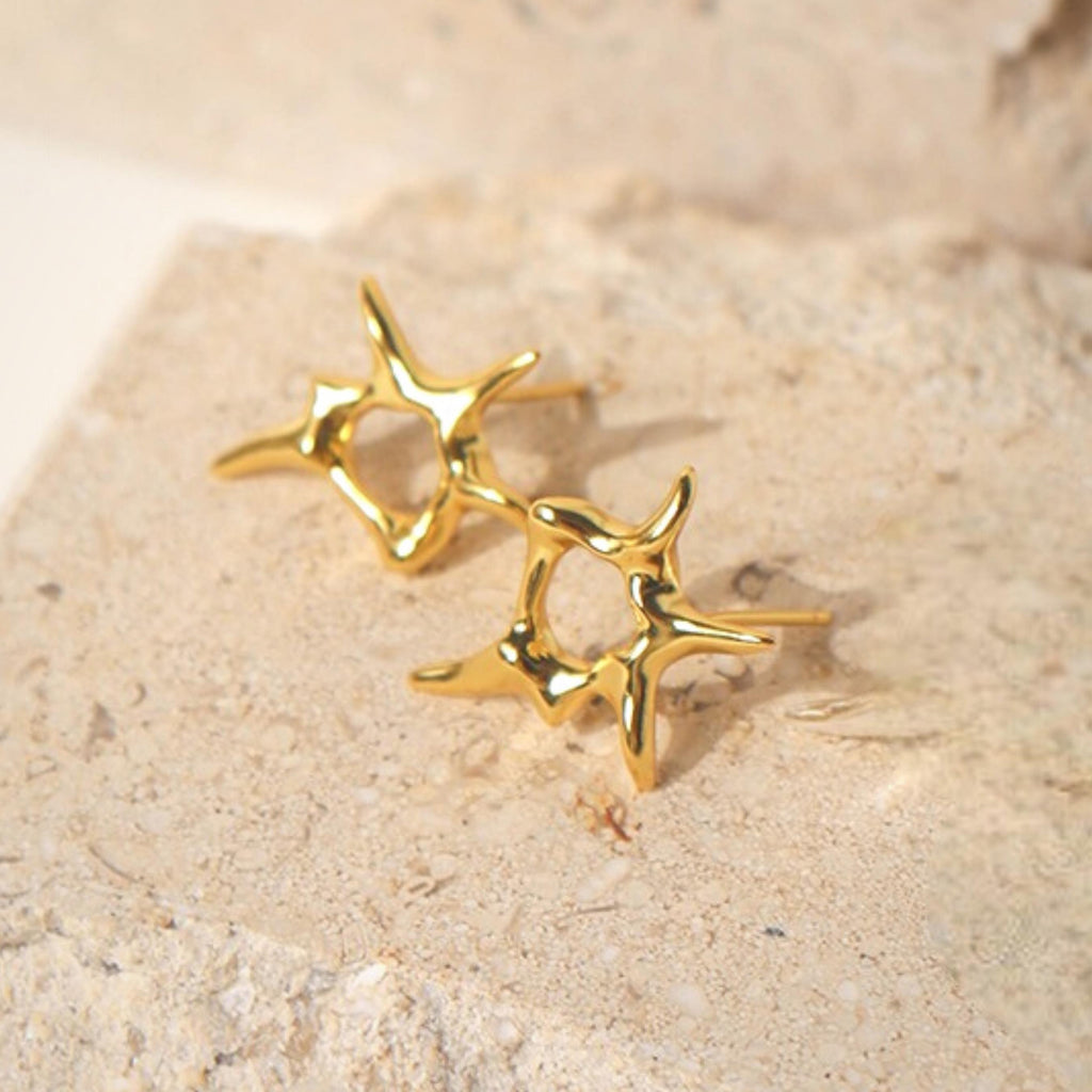 an image of starfish stud earrings from Beyond Bling Jelwellery
