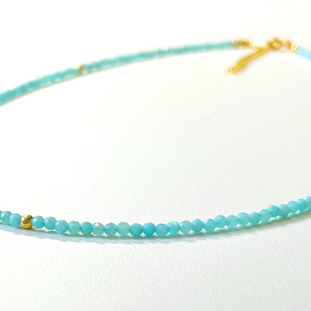 Amazonite Gemstones Beaded Necklace