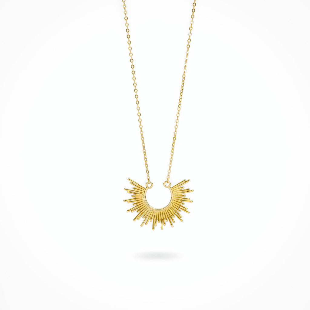 a photo of Exaggerated Sunlight Pendant Necklace from Beyond bling jewellery